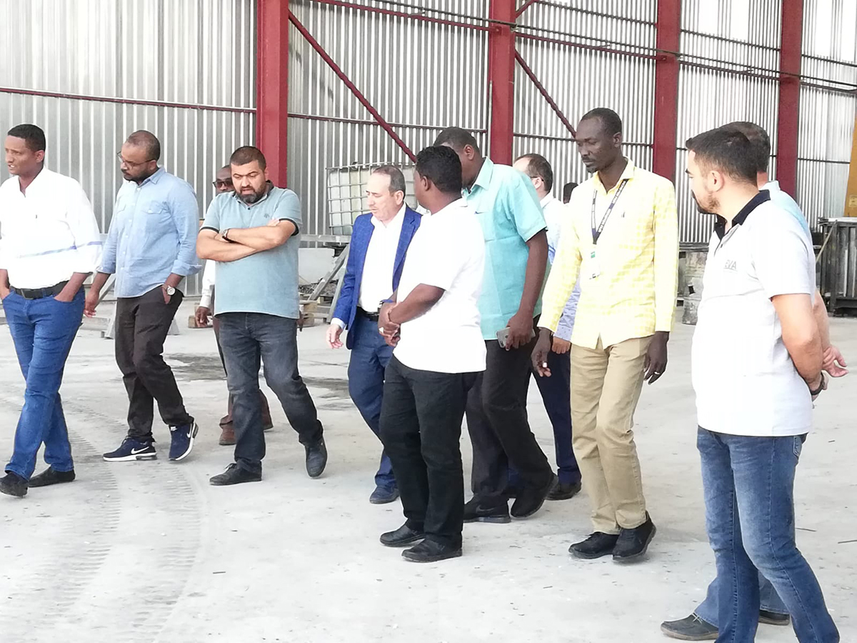 Sudanlı Misafirlerimizin Fabrika Ziyareti